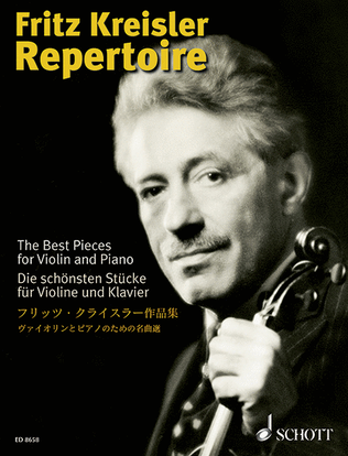 Book cover for Fritz Kreisler Repertoire