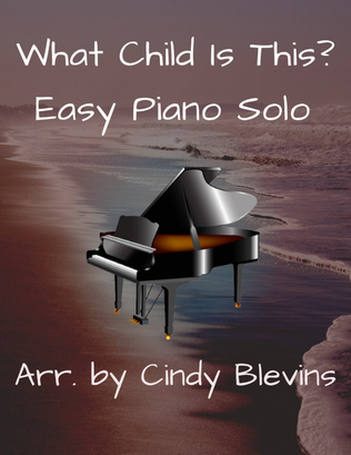 What Child Is This? for easy piano solo