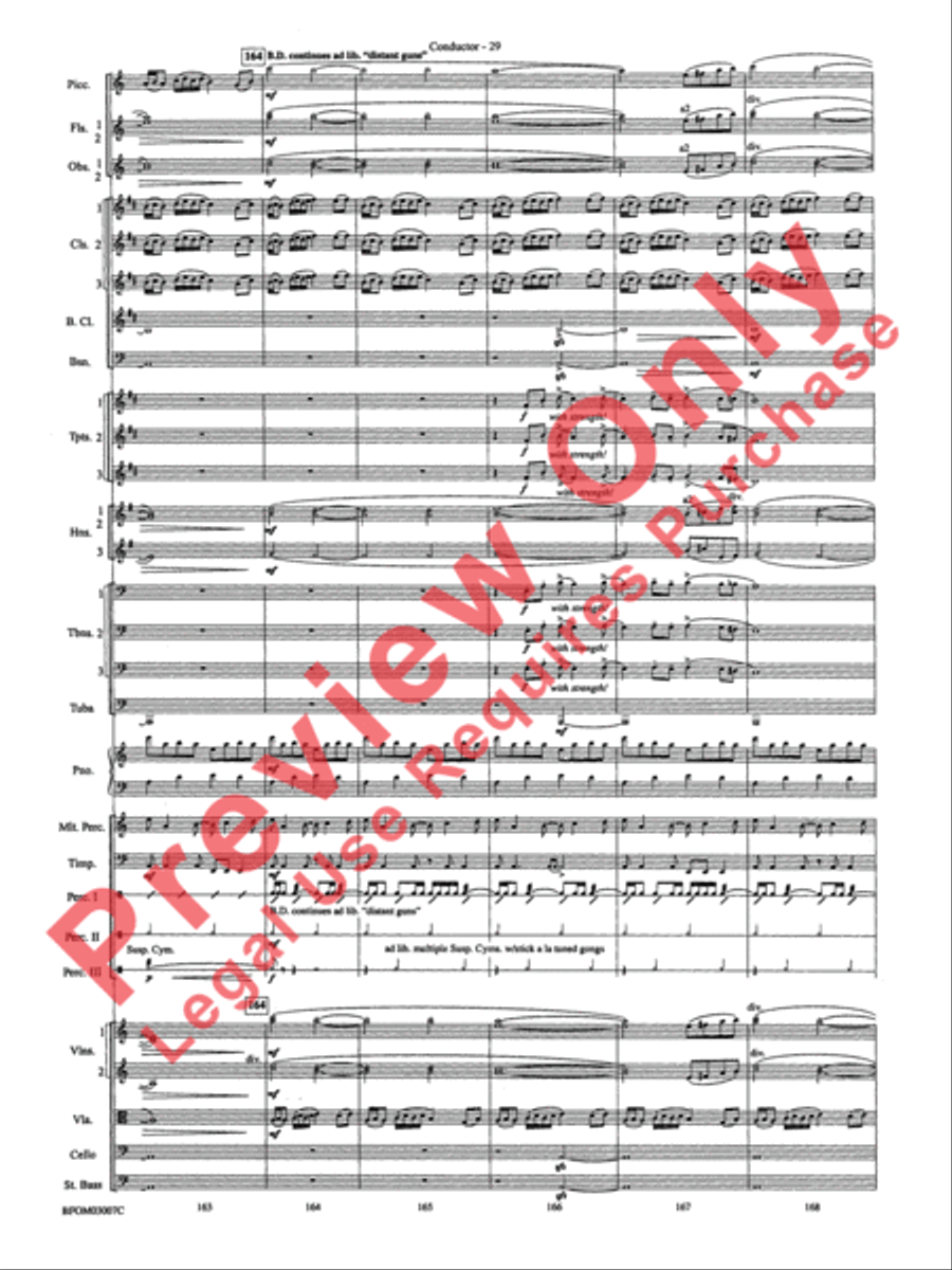 Inchon Full Orchestra scores gallery preview page 34