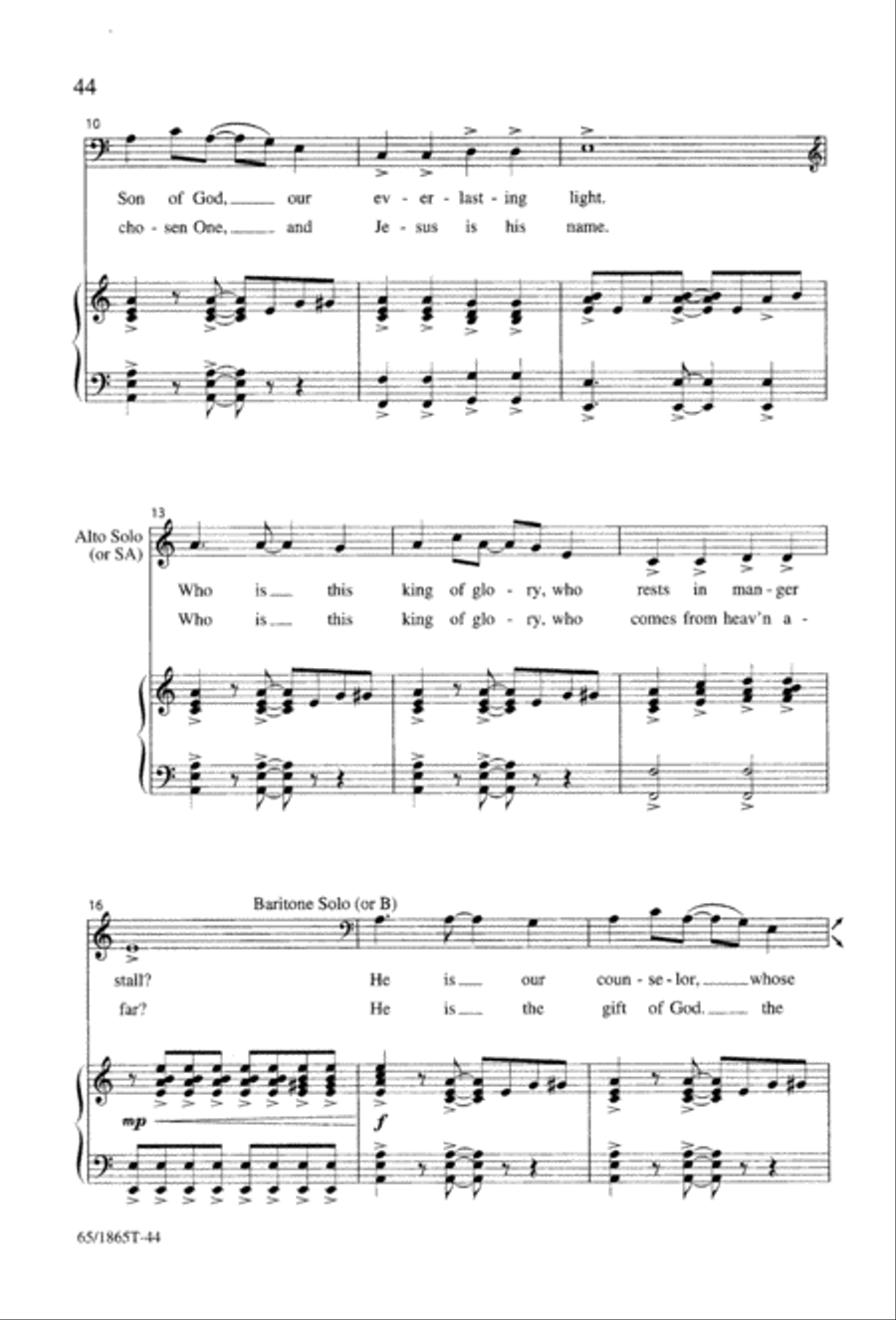 A Great Light A Great Light 3-Part scores gallery preview page 46