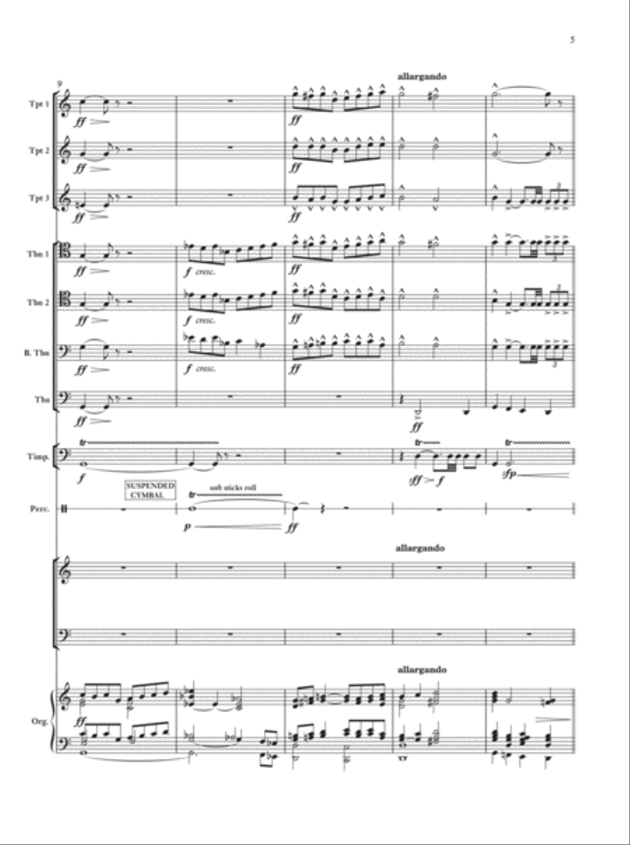 Christ the Lord is risen today 4-Part scores gallery preview page 4
