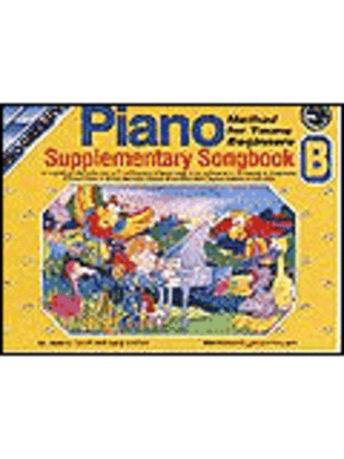 Book cover for Progressive Young Beginner Piano Method Supplement B (Book/CD)