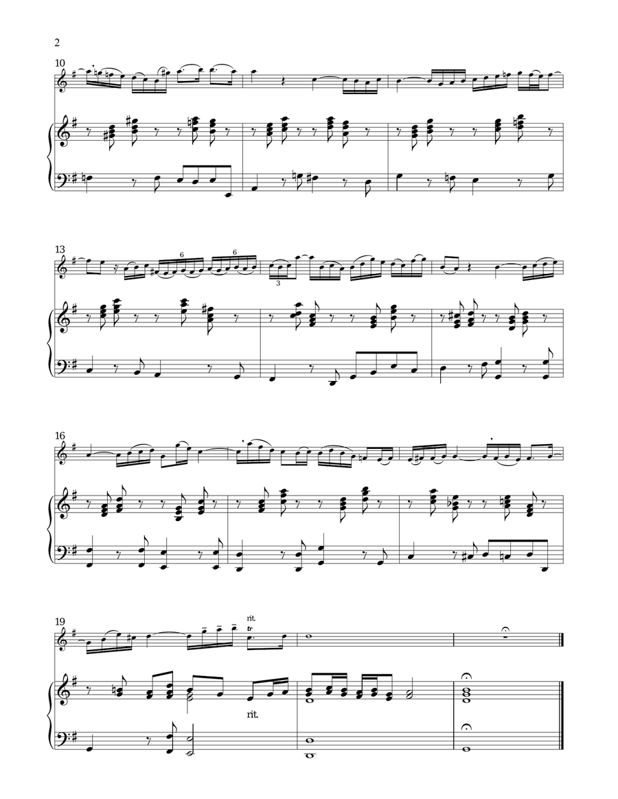 Arioso Arioso Flute Solo scores gallery preview page 2