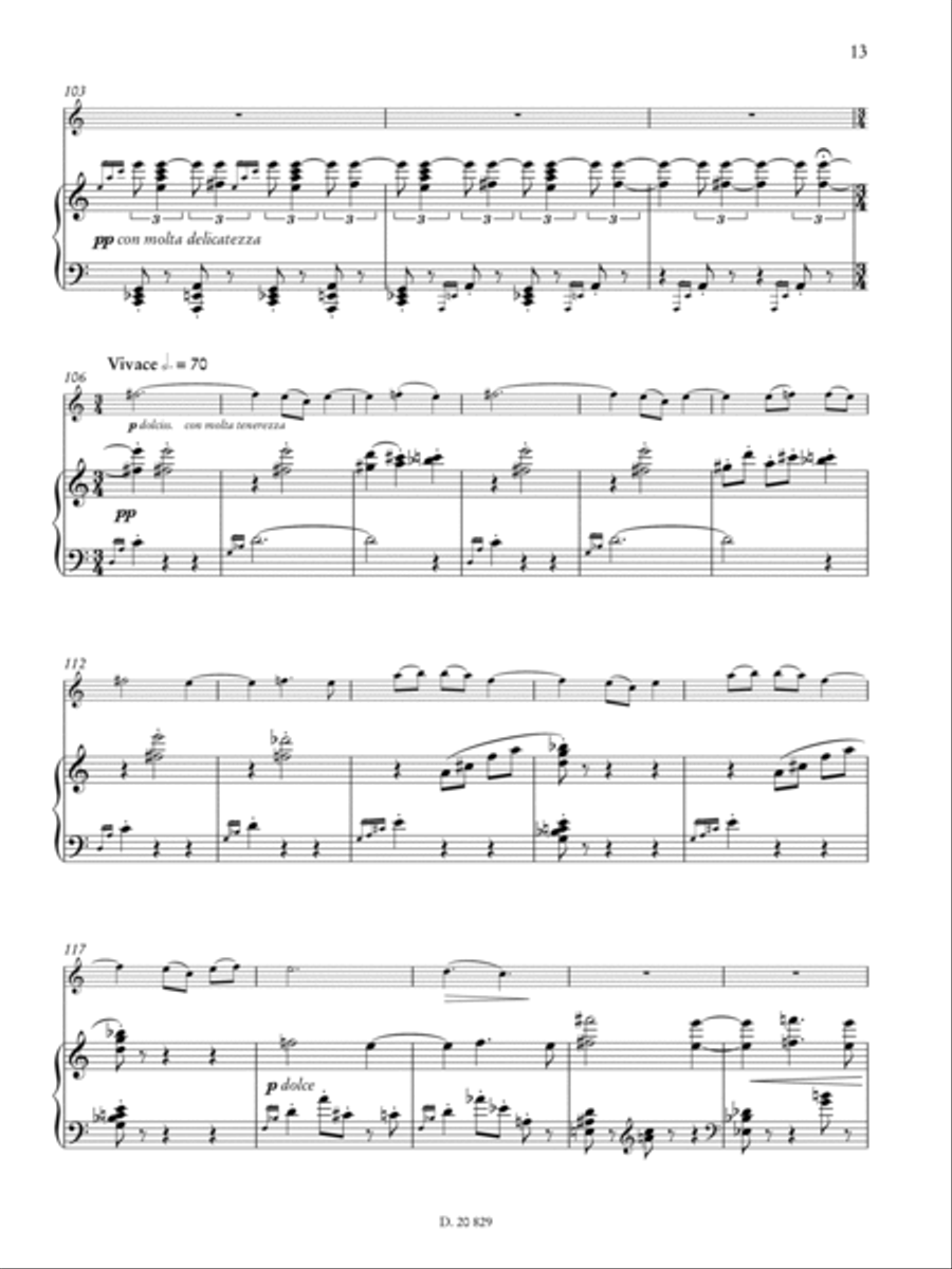 Matsushima-Fantasie op. 21 Violin Solo scores gallery preview page 4