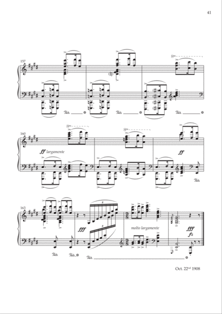 Three Concert Studies, Op. 7 Piano Method scores gallery preview page 10