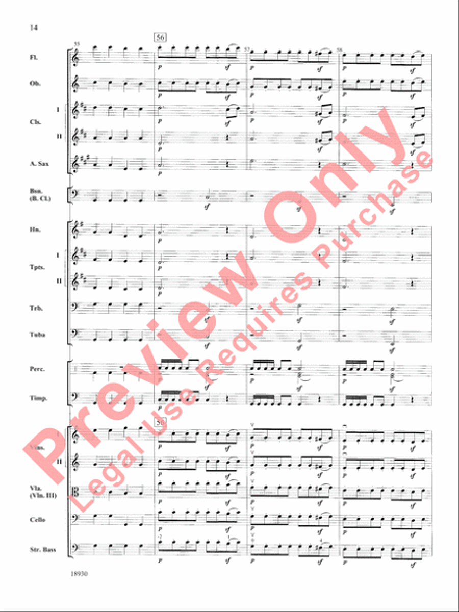 The Magic Flute The Magic Flute Full Orchestra scores gallery preview page 15
