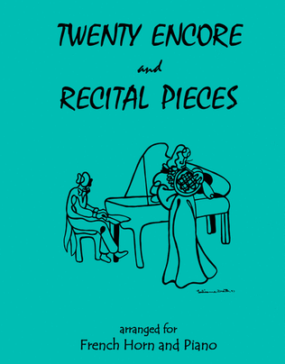Book cover for 20 Encore and Recital Pieces for French Horn
