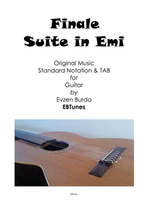 Finale Suite in Emi - Sheet Music + TAB