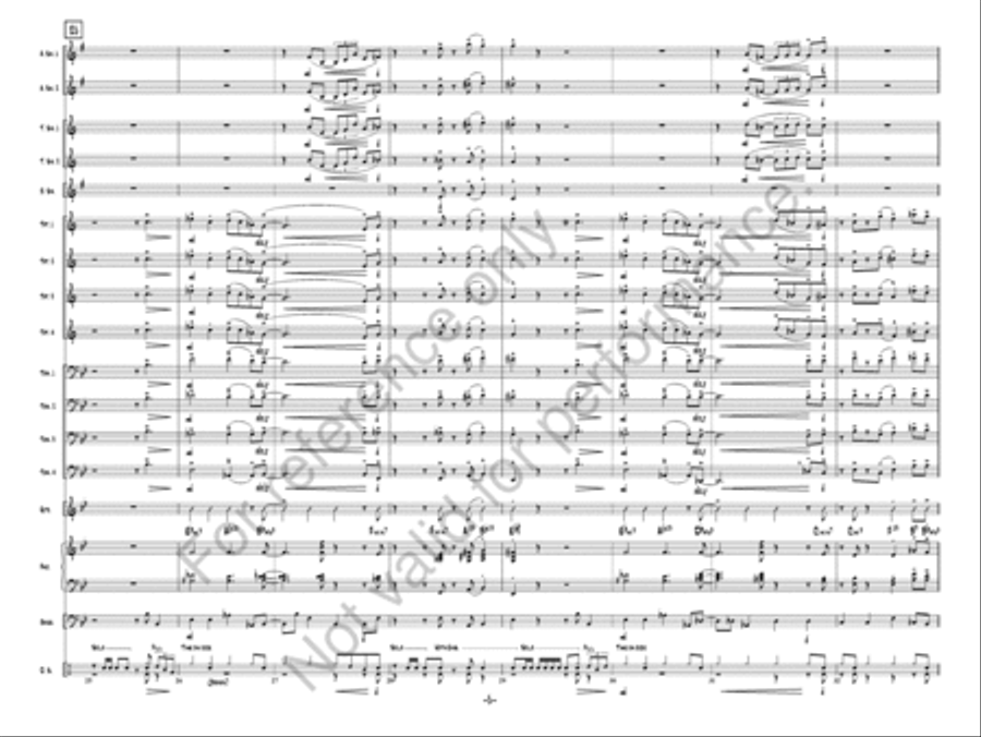 Finishing Brushes Jazz Ensemble scores gallery preview page 6