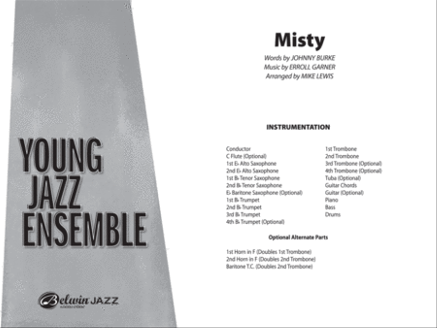 Misty Jazz Ensemble scores gallery preview page 2