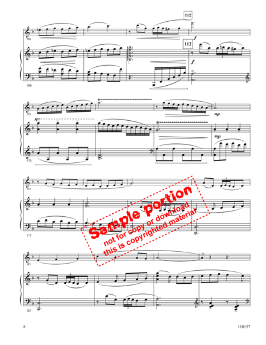 Bring A Torch, Jeanette, Isabella Flute Solo scores gallery preview page 4