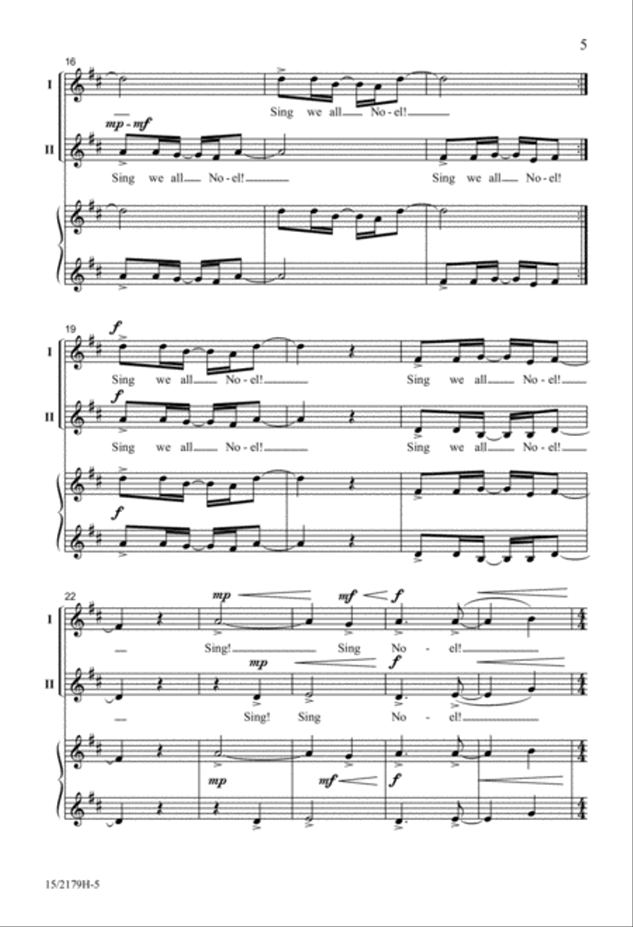African Noel 2-Part scores gallery preview page 5