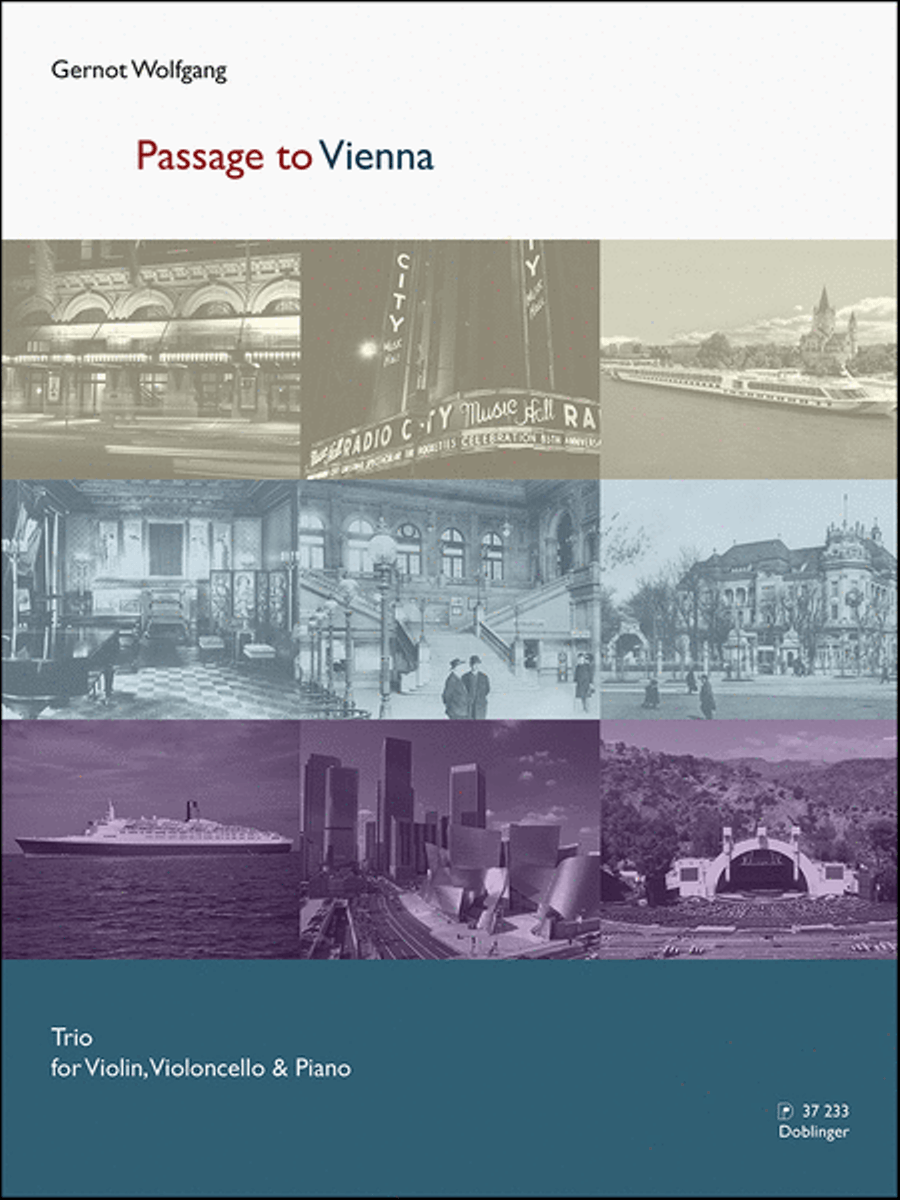 Passage to Vienna Piano Trio scores gallery preview page 1