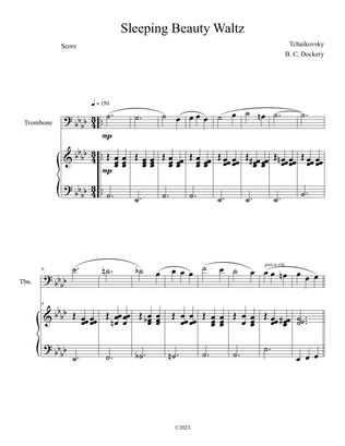 Sleeping Beauty Waltz (Trombone Solo with Piano Accompaniment)