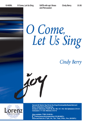 Book cover for O Come, Let Us Sing