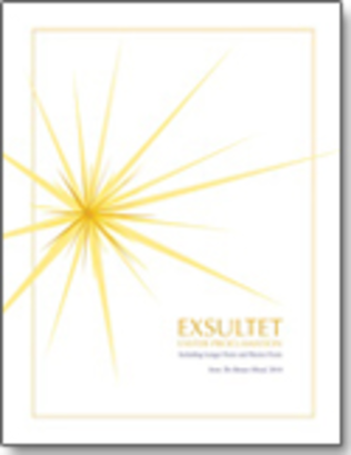 Book cover for Exsultet: Easter Proclamation
