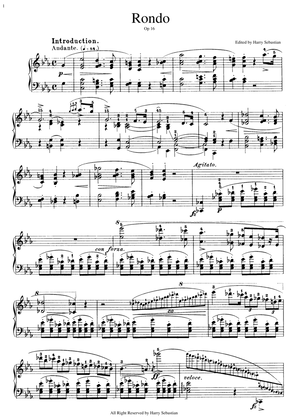 Chopin- Rondo in E flat major, Op. 16