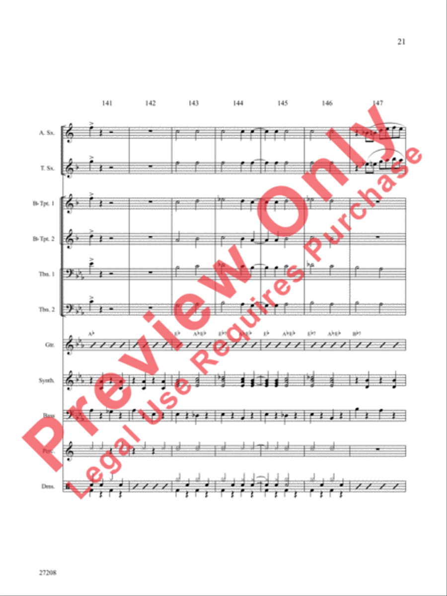 There Once Was a Man Choir scores gallery preview page 22