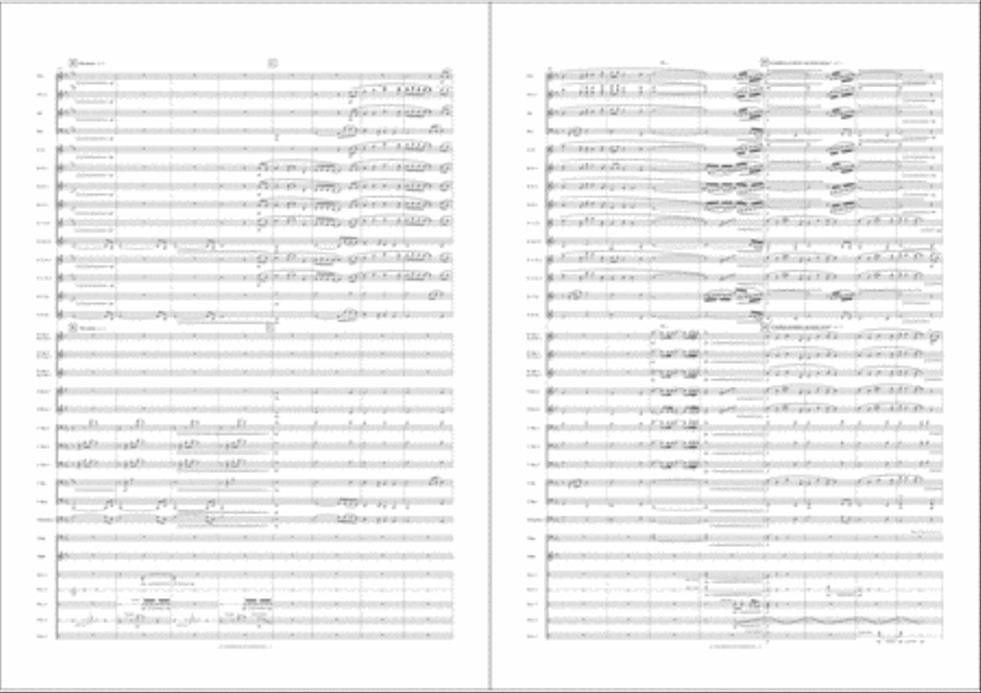 At the Break of Gondwana Concert Band scores gallery preview page 4