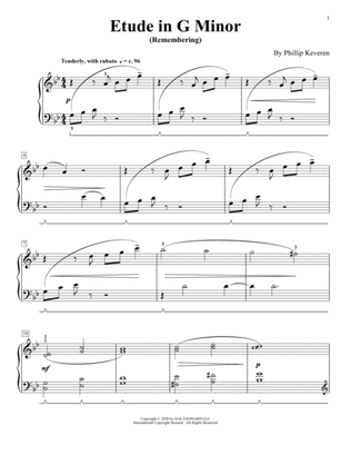 Etude In G Minor (Remembering)