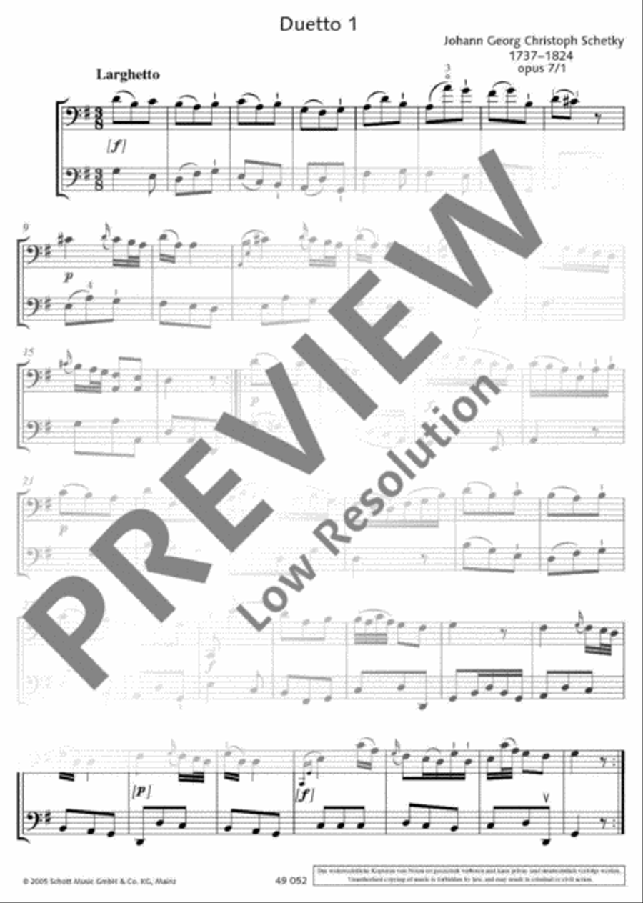 6 Easy Duets 6 Easy Duets String Duet scores gallery preview page 6
