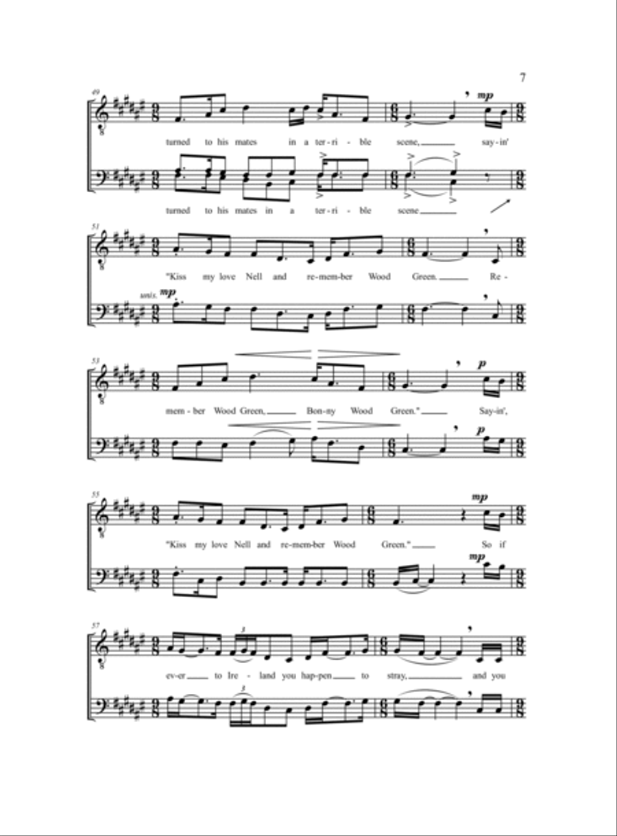 Bonny Wood Green 3-Part scores gallery preview page 9