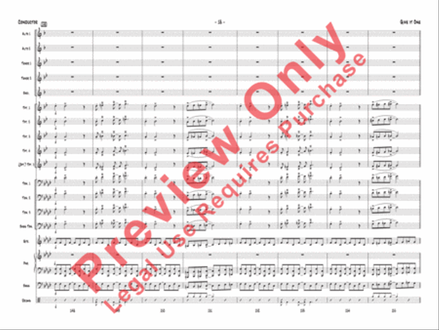 Give It One Give It One Jazz Ensemble scores gallery preview page 19