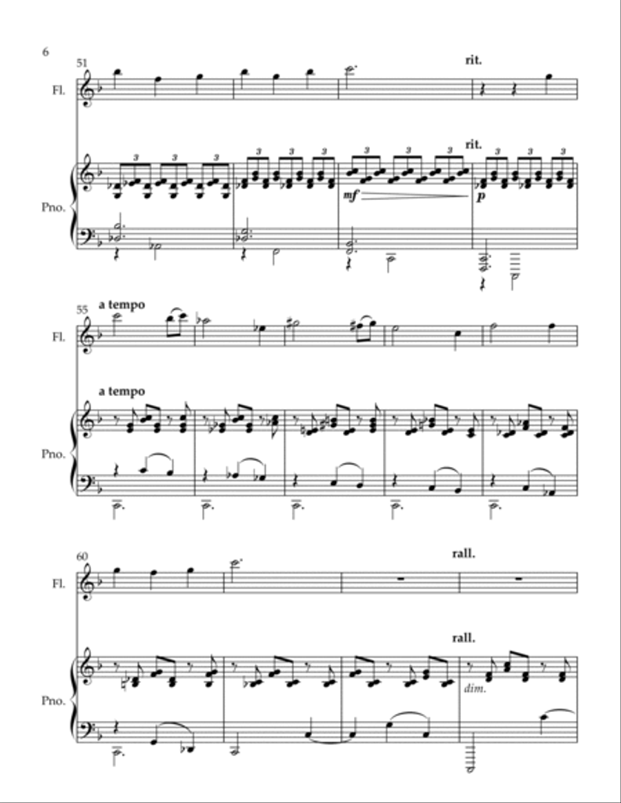 The Sea Princess Flute Solo scores gallery preview page 6