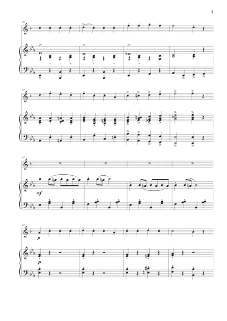 Supercalifragilisticexpialidocious Trumpet Solo scores gallery preview page 4