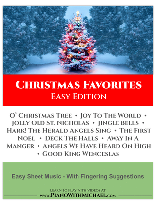 Book cover for Christmas Favorites Collection - Easy