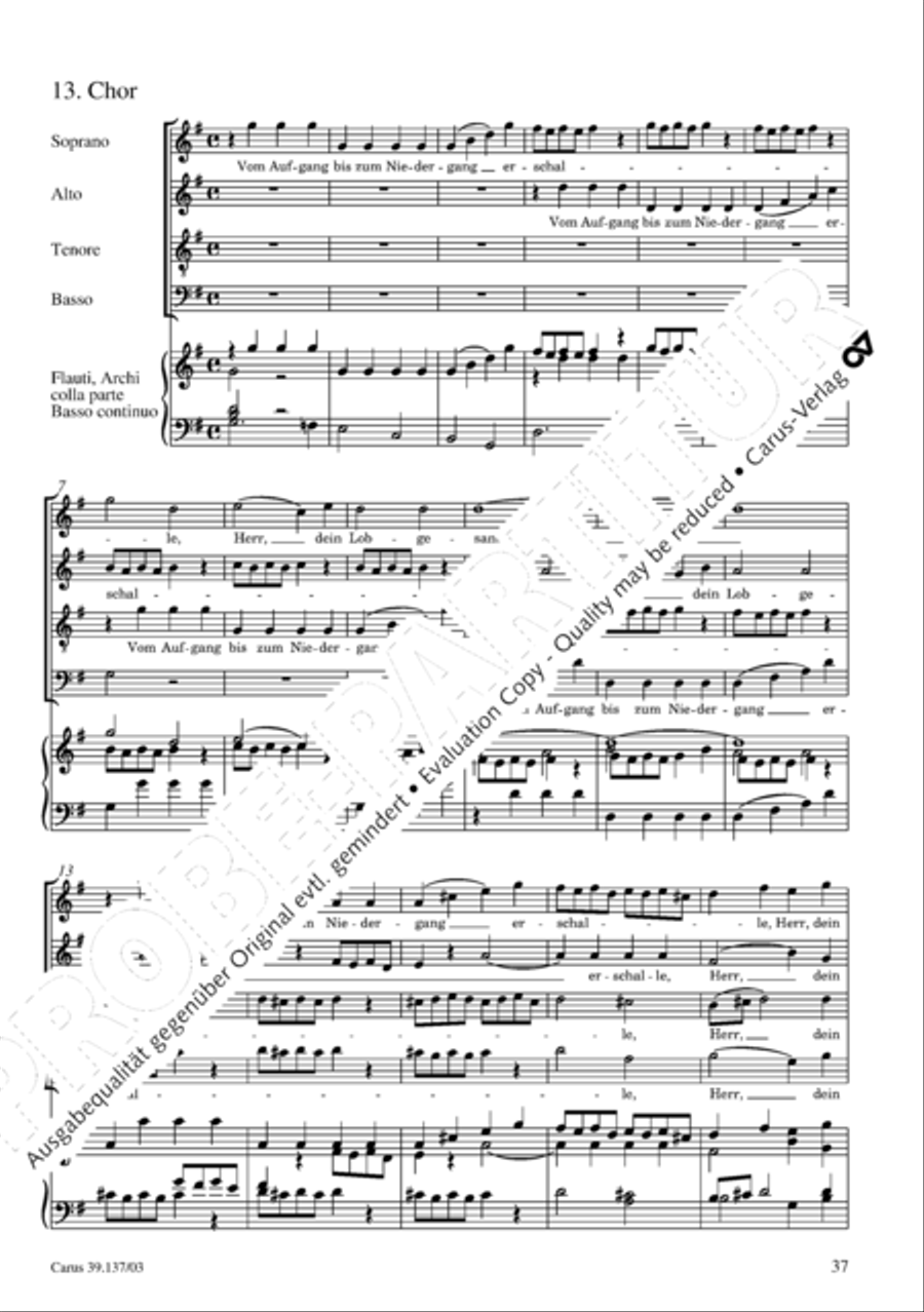 Die Tageszeiten 4-Part scores gallery preview page 38