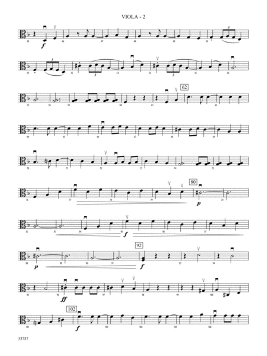 The Quest: Viola Full Orchestra scores gallery preview page 2