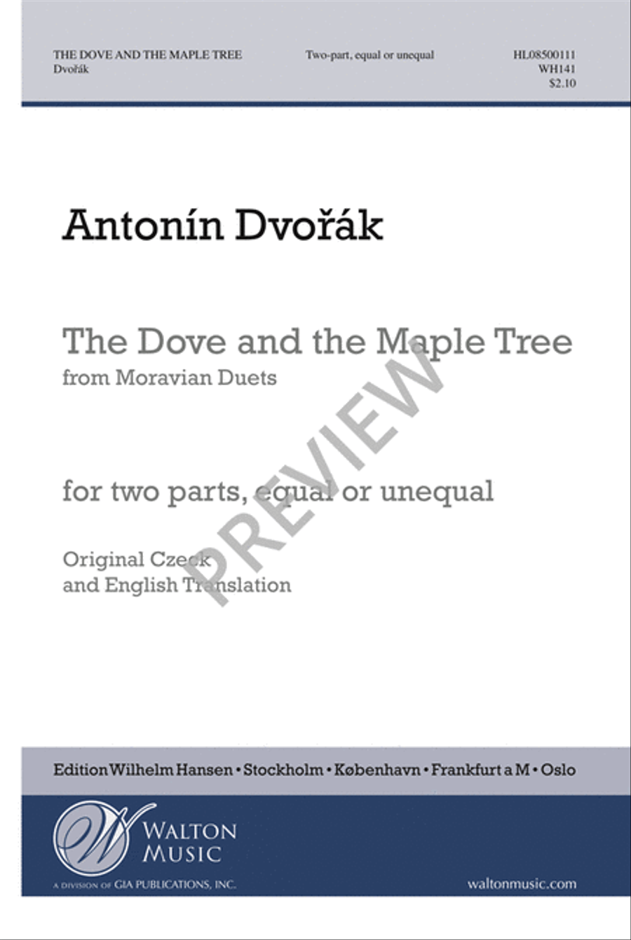 The Dove and the Maple Tree 2-Part scores gallery preview page 2