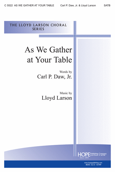 As We Gather at Your Table