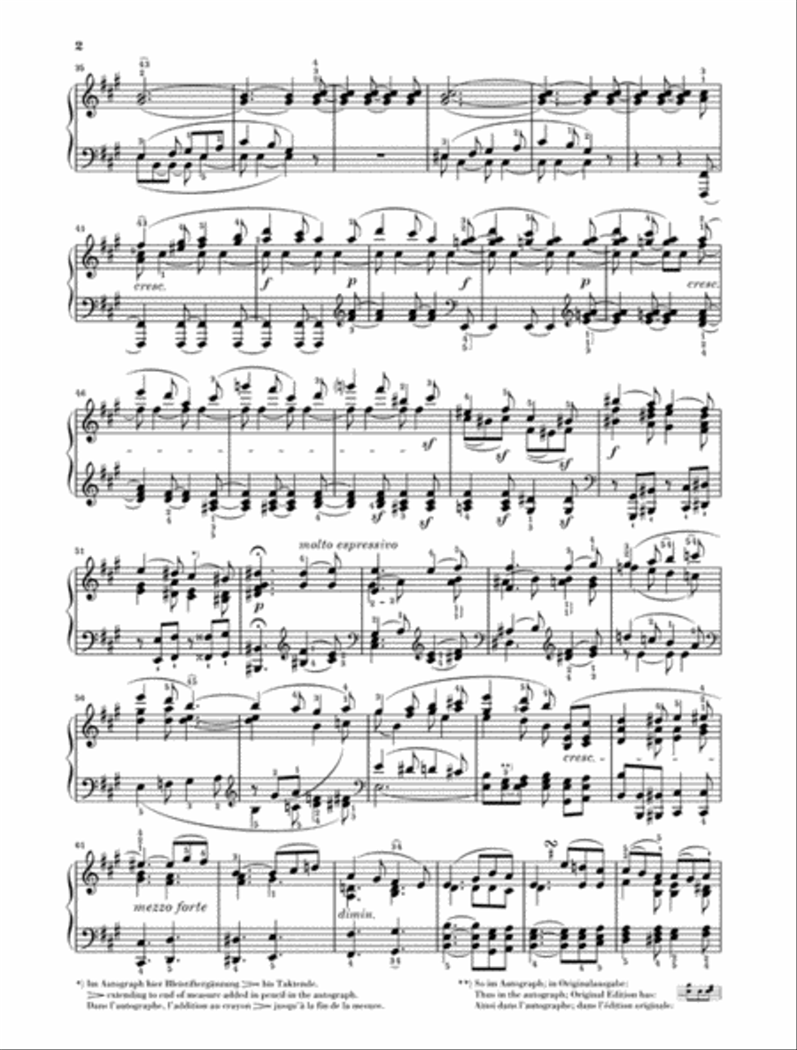 Beethoven: Sonata No. 28 in A Major, Opus 101 Piano Solo scores gallery preview page 3
