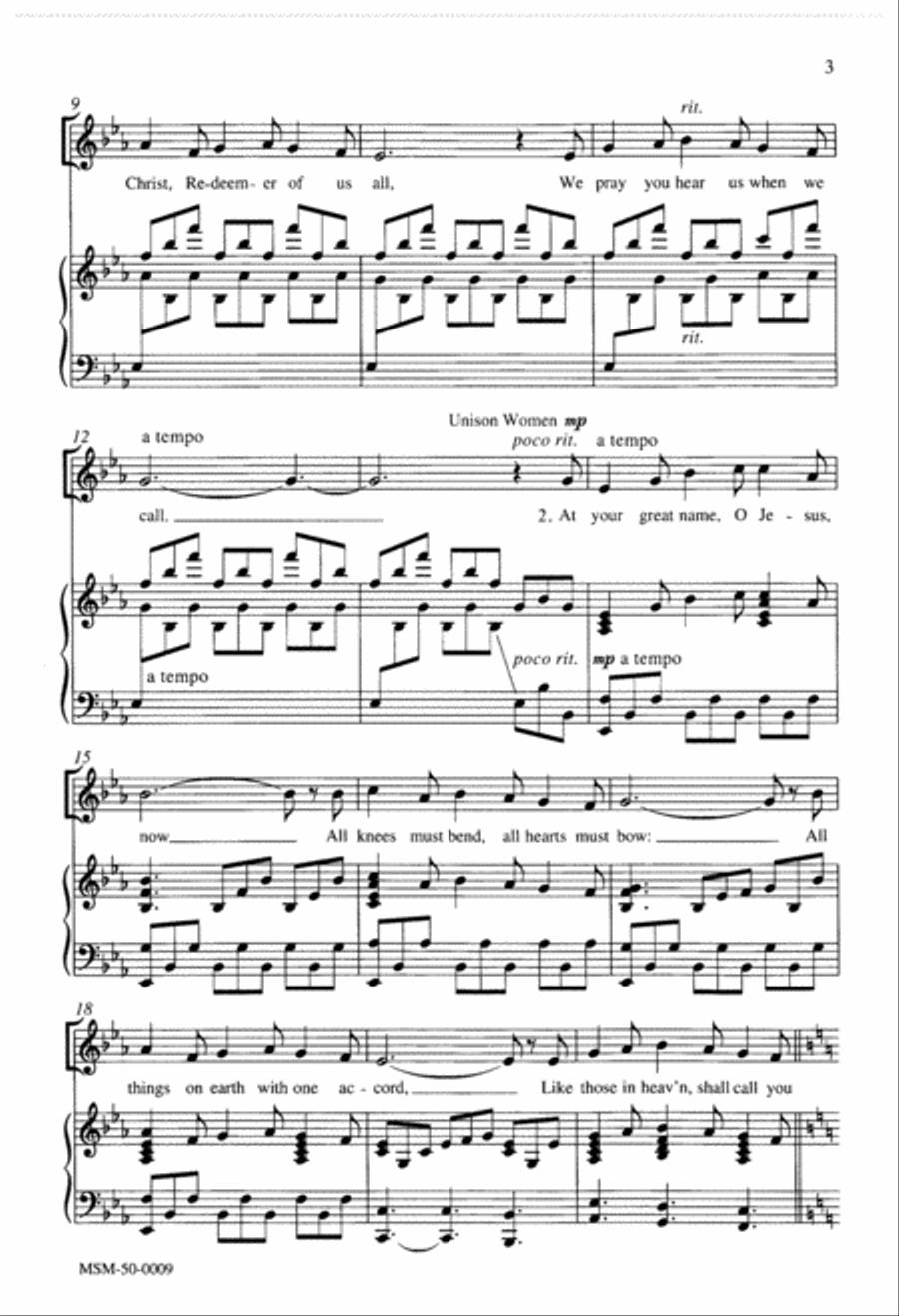 Creator of the Stars of Night 4-Part scores gallery preview page 2