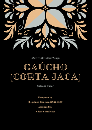 Book cover for Corta Jaca ou Gaúcho - Viola and Guitar