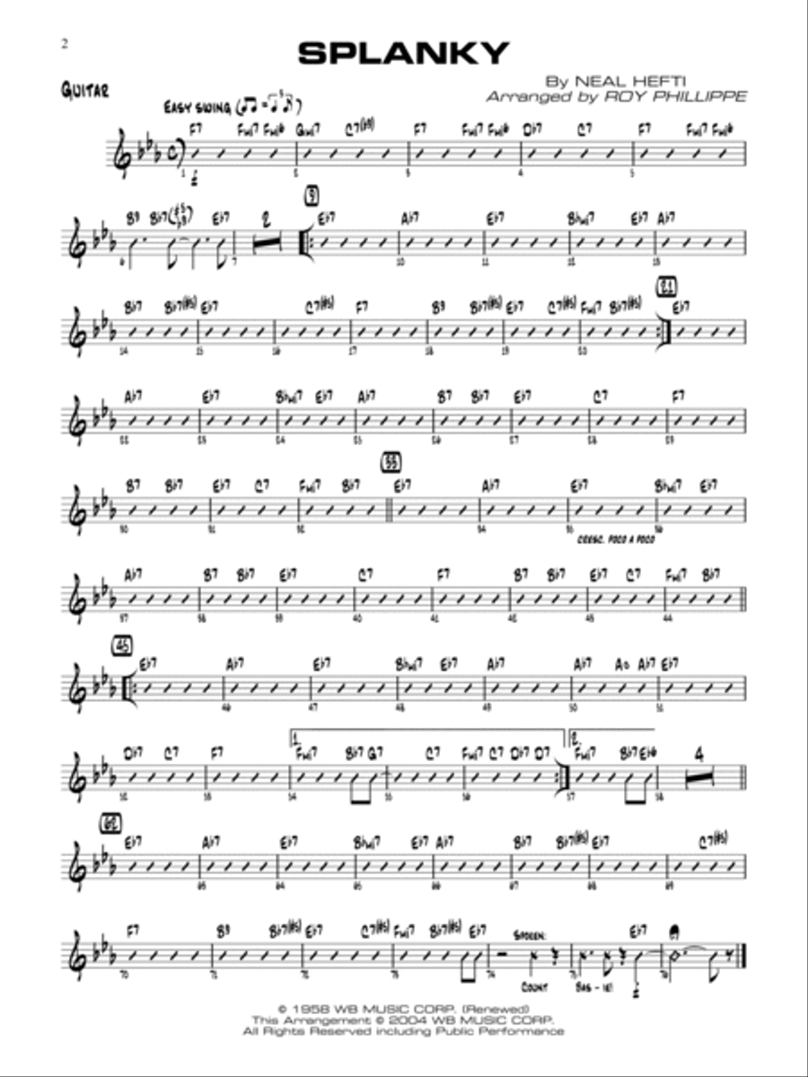 First Year Charts Collection for Jazz Ensemble Jazz Ensemble scores gallery preview page 3