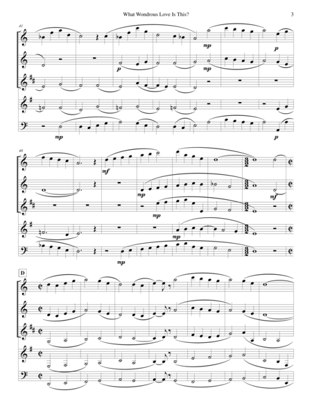 What Wondrous Love Is This? by American Folk Hymn Bassoon - Digital Sheet Music