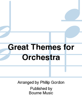 Book cover for Great Themes for Orchestra