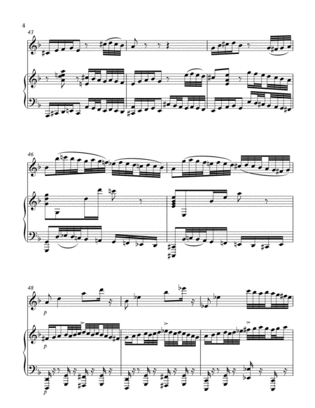 Klezmer Fantasia for Flute and Piano