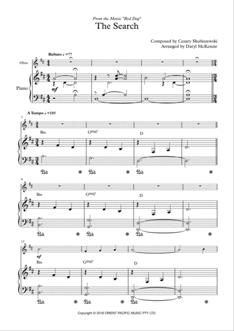 The Search Piano scores gallery preview page 4