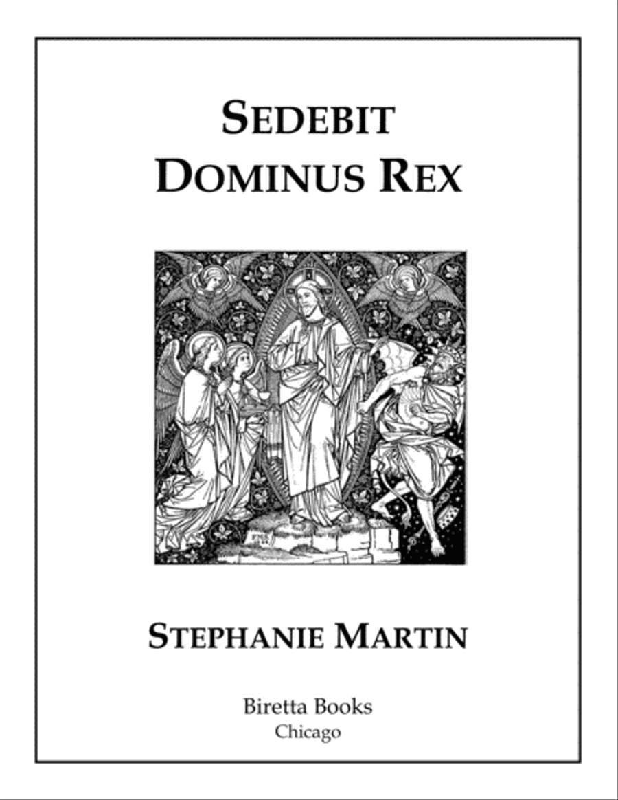 Sedebit Dominus 4-Part scores gallery preview page 1