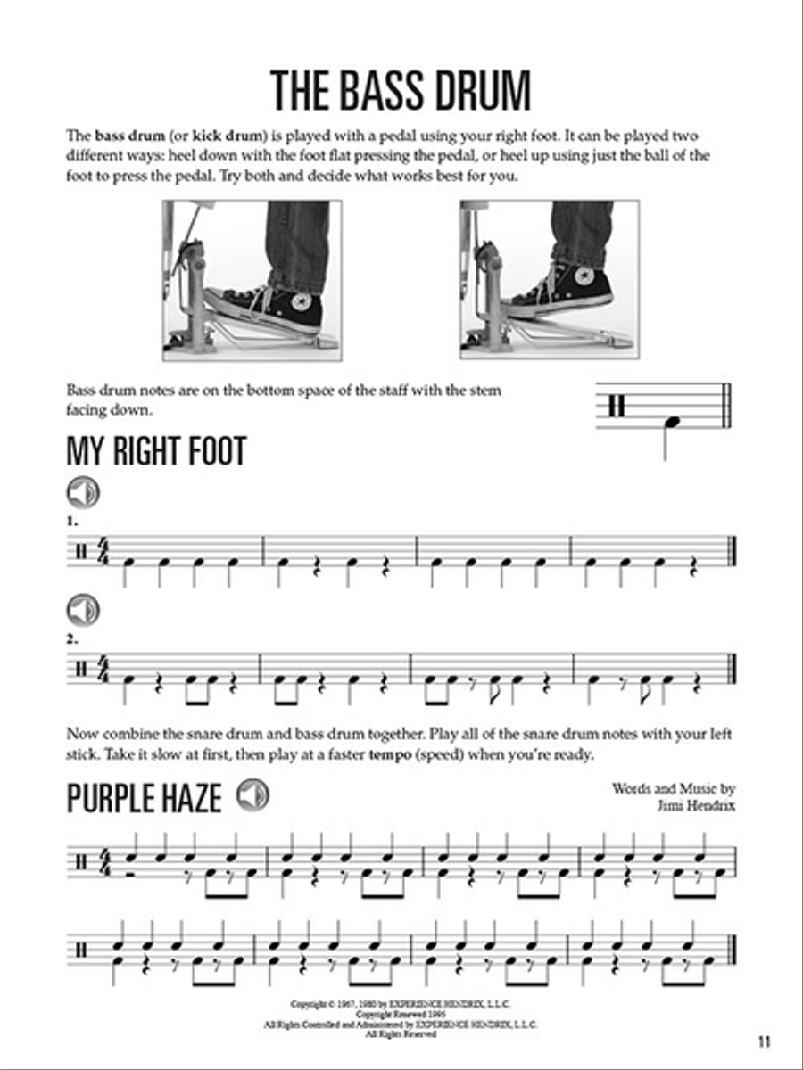 Hal Leonard Drums for Kids Drums scores gallery preview page 4