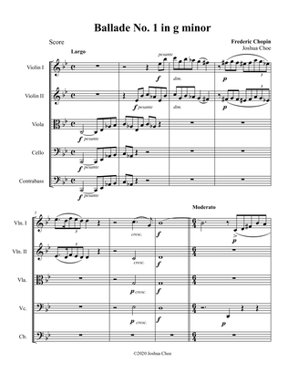 Ballade No. 1 in g minor