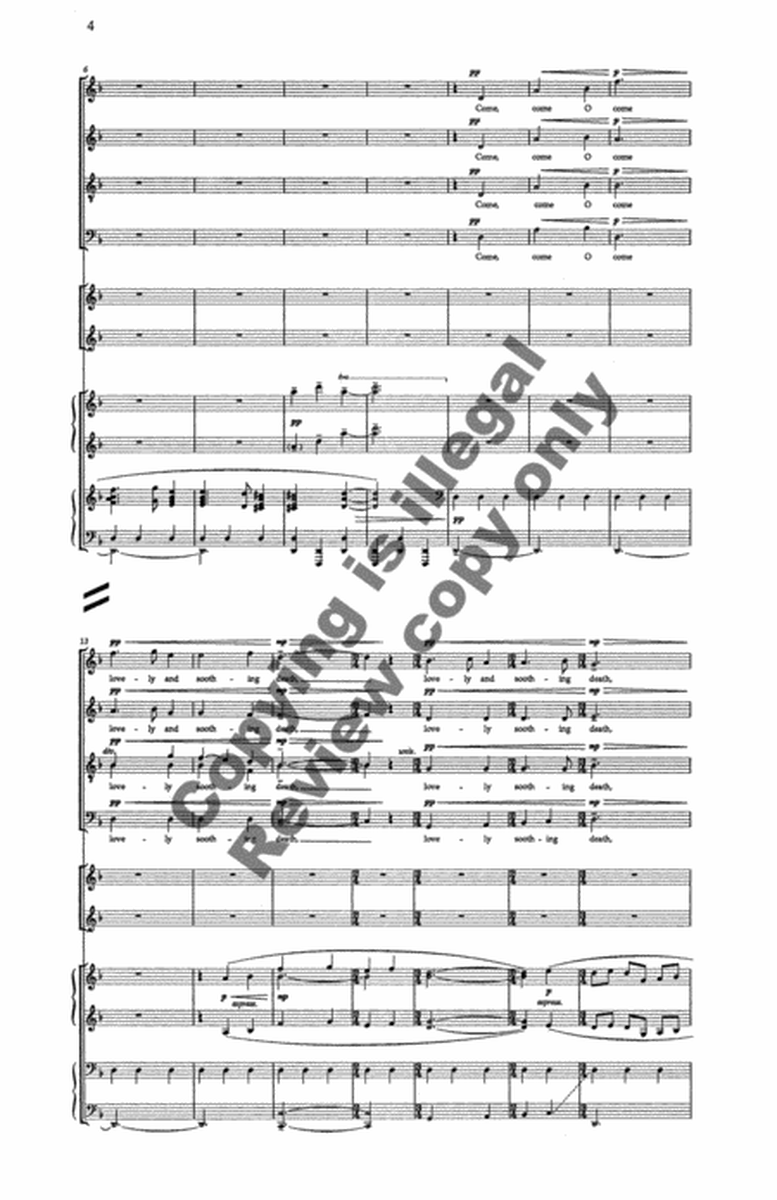 Invocation and Dance (SATB Full Score Version II)
