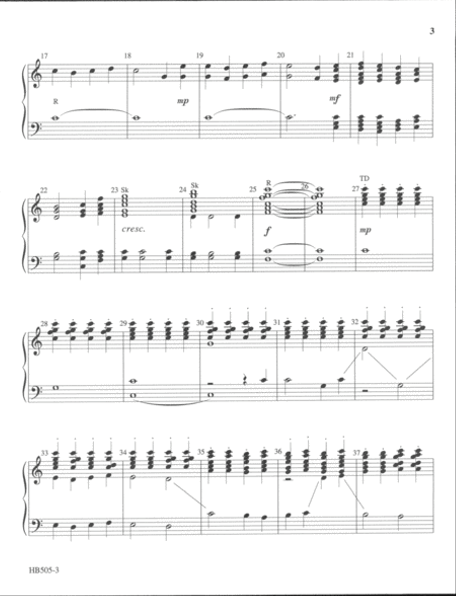 A Simple Christmas - 2-3 Octaves 3-Octaves scores gallery preview page 3
