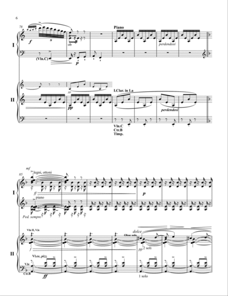 ELAMOR BRUJO DANZA DEL JUEGO DE AMOR Chamber Music scores gallery preview page 6
