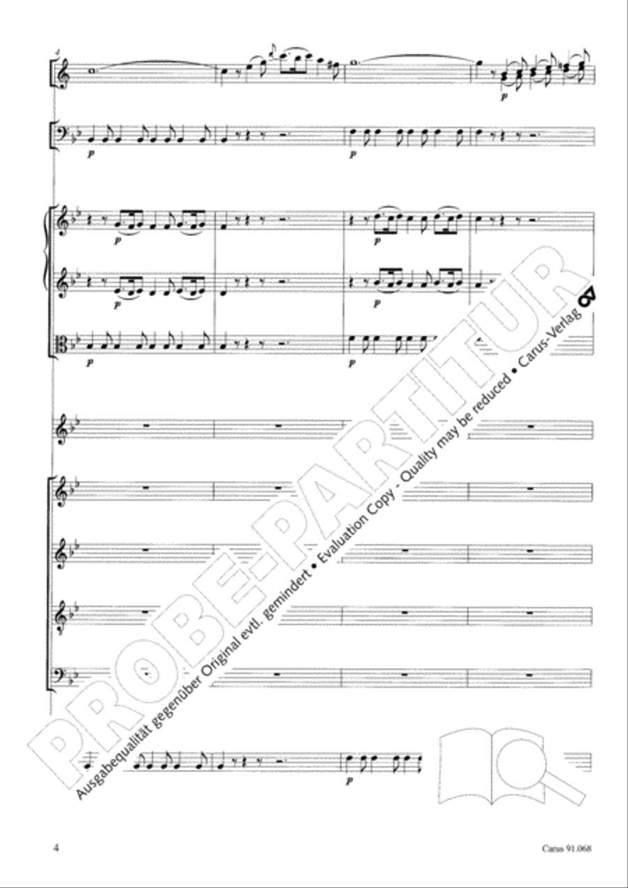 Pastorali jam concentu Pastorali jam concentu 4-Part scores gallery preview page 5