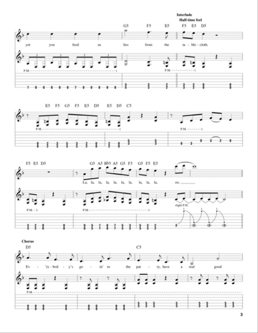 System of a on sale down byob guitar tab